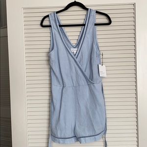 Chambray romper